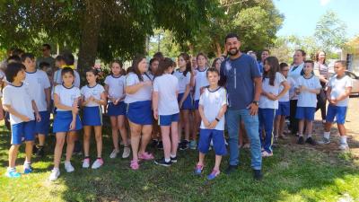 Inauguração do Projeto Águas e Mel promove educação ambiental em Laranjeiras do Sul
